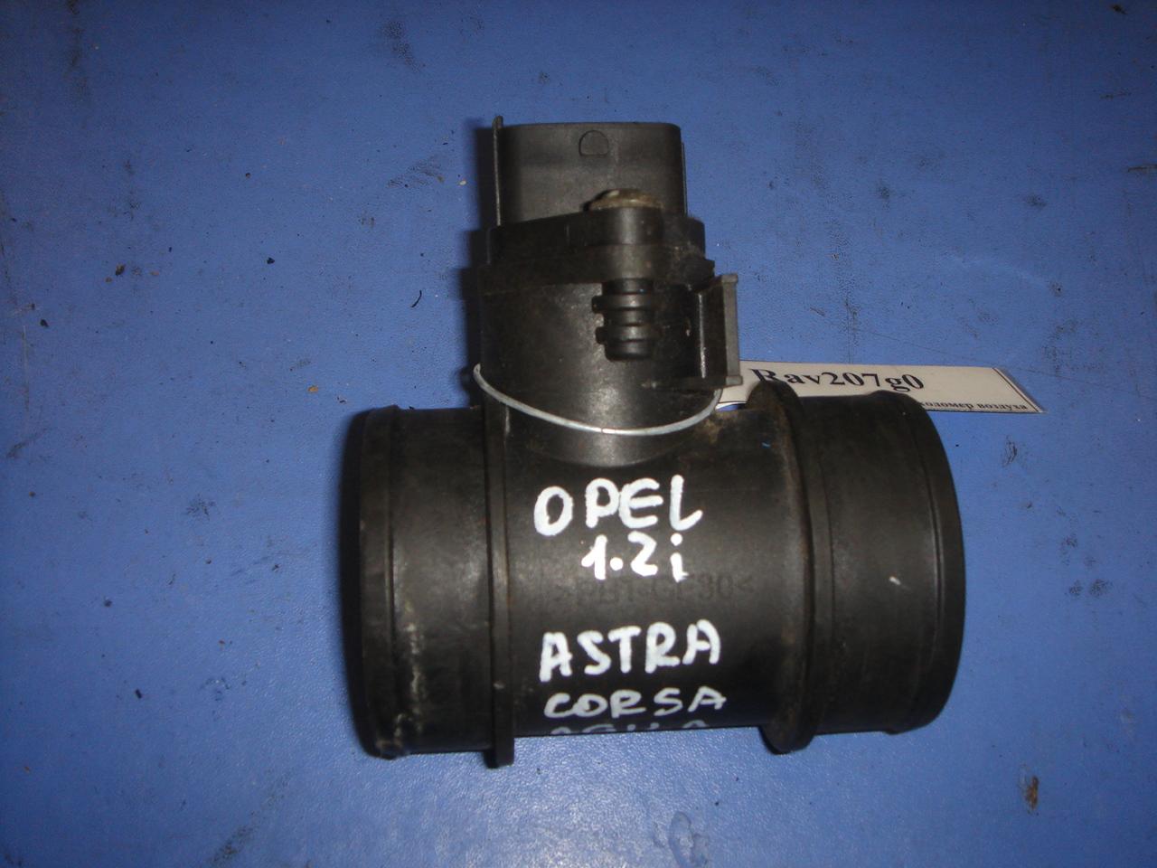 Расходомер воздуха (ДМРВ) - Opel Agila (2000-2007)