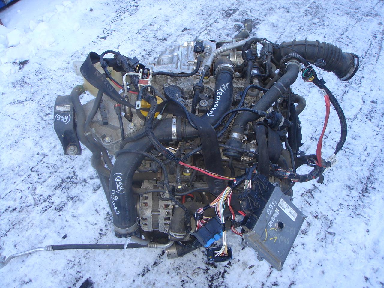 Двигатель (ДВС) - Renault Sandero 1 (2008-2014)