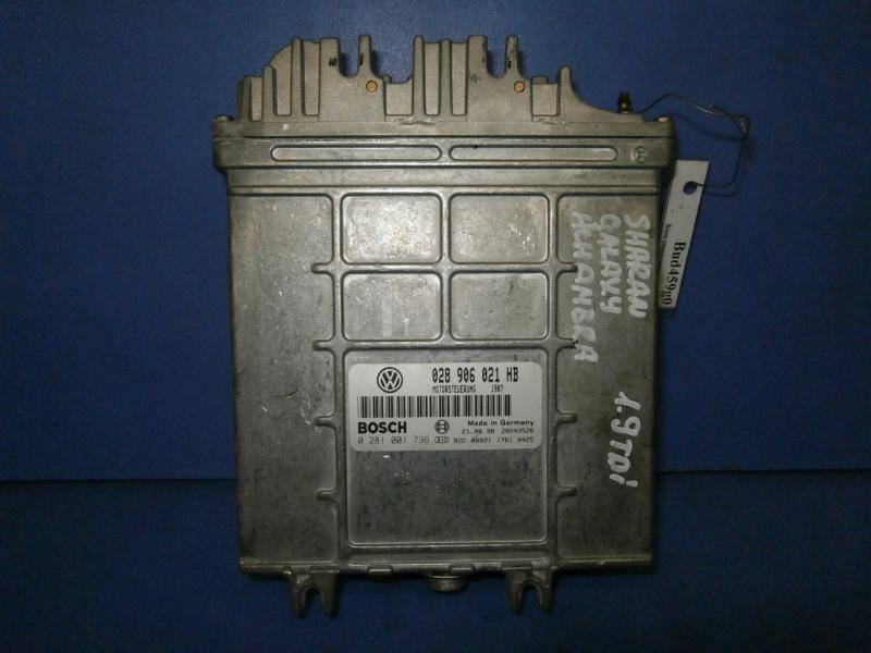 Блок управления ЭБУ (двигателя) - Seat Alhambra (1996-2010)