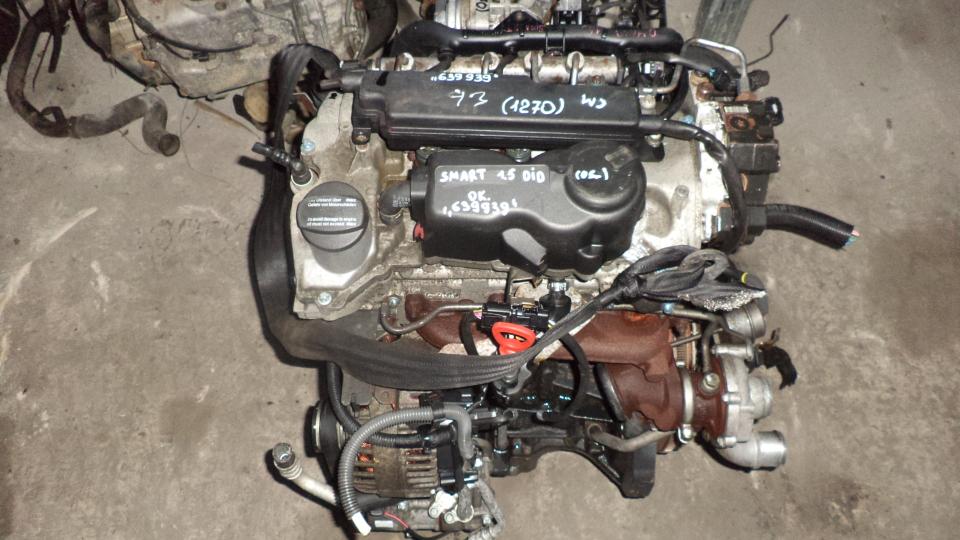 Двигатель (ДВС) - Smart Forfour W454 (2004-2006)